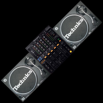 Vinyl DJ Pult